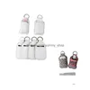 Other Home Storage Organization 30Ml Sublimation Blank Neoprene Per Bottle Holder Hand Sanitizer Set White Keychain Gift Drop Deli Dhde3