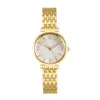 Wristwatches Luxury Fashion Compact Women's Wrist Watch Trend Fine Strap Temperament Quartz Digital Face Bracelet Female