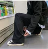 Pantaloni da uomo Uomo Coreano Fahions Pantaloni sportivi a gamba larga 2023 Mens Nero Harajuku Baggy Harem Maschio giapponese Streetwear Pantaloni da jogging