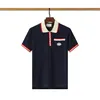 Mens Polos Summer Brand Clothes Luxury Designer Polo Shirts Fashion Embroidery T Shirt High Street