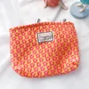 Cosmetic Bags Fashion Simple Floral Jacquard Bag Large Capacity Travel Makeup Skincare Toiletry Organizer Pouch Clutch