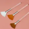 Makeup Brushes Diy Vegan Synthetic Hair Clay Beauty Facial Face Fan Mask Brush