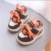 Mode bébé premiers marcheurs dessin animé enfant en bas âge bébé garçon fille chaussures de course décontractées fond souple couture confortable couleur enfants baskets