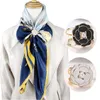 Trendy Vintage Flower Scarf Buckle Pearl Scarf Ring Brooches For Women Hollow Scarves Buckle Brooch Coat Belt Buckles Accesories