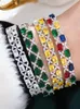 Bracelets GODKI luxe tendance arabie saoudite bracelet bague ensemble de bijoux pour femmes mariage fiançailles brincos para as mulheres 2022