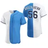 Custom Baseball 56 Randy Arozarena Jersey 2 Yandy Diaz 17 Isaac Paredes 8 Brandon Lowe 43 Harold Ramirez 5 Wander Franco Stitch Black Blue White Grey Men Lady Youth G-M