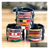 Other Bracelets National Flag Spain Germany England Australia Brazil Sile Bracelet Wristband Men Fitness Sporty Jewelry Drop Delivery Dhzar