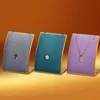 Boxes Jewelry Necklace Show Props Pendant Display Stand Velvet Metal Organizer Women Desk Storage Shelf Cute Rack For Chain