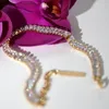 Bracelets de cheville Mode Simple Strass Collier Femmes Personnalité Polyvalent Cristal Cheville Chaîne Bijoux