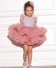 Robes de fille robe d'occasion spéciale pour les filles longueur au genou princesse robe de fête d'anniversaire bébé enfant noël