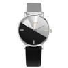 Wristwatches Watches Women Fashion Ladies Cute Dress Watch Colorblock Dial Analog Quartz Leather Bracelet Montre Femme