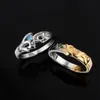 Ringe LOL Hero Master Wukong Ahri Kupferlegierung Ring Cosplay League Spiel Metall Schmuck Frauen Männer Paar Liebhaber Verlobungsring Geschenke