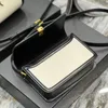 Weißer Designer Handtasche Tasche Messenger Taschen Frauen Luxus Tofu -Tasche Herren Clutch Echtes Leder Klassiker Klappklappe Crossbody Make -up Schulterabend
