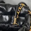 10A Retro Mirror Quality Luxury Designers Bag Mini Pearl Bags 22 Handbag 20cm Shopping Bag Calfskin Quilted Tote Black Purse Womens Shoulder Gold Chain Bag With Box