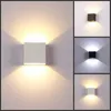 Wall Lamp Led Outdoor Interior Light 6w 12w Garden Lights Aluminum Bedroom Living Room Stairs Lighting Home Decoration