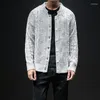 Men's Sweaters 2023 Fashion Korean Men Casual Sweater Brand For Wool Cardigan Mens Loose Jacket Buttons Geometric