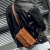 Briefcases Small Shoulder Bag Retro Fashion Sac A Main PU Leather Torebka Damska Crossbody Bags For Men Purses And Handbags Male Bolsos