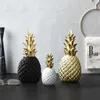 Novelty Items Nordic Style Resin Gold Pineapple Home Decor Living Room Wine Cabinet Window Display Craft luxurious Table Home Decoration Props G230520