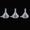 31mm*39mm Mini Plastic Funnel Filling Tool For Liquid Oil Essence Perfume Small Transparent Dispensing PP Funnels dh94511