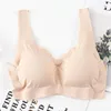 زي اليوغا 2023Sexy Women Bra Push Up جمع سلس سلس سلك خالية من الملابس الداخلية