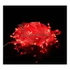 Party Decoration 10M 100Leds Lead Led Strings Night Light With Us/Eu Plug Ac220/110V 9 Colors Festoon Lamps Waterproof Outdoor Light Dhwfn