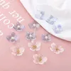 Beads Handmade fashion color acrylic beads 40pcs/lot flowers shape diy jewelry earring/garment accessory