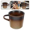 Dinnerware Sets Coffee Cup Home Mug Espresso Ceramic Mugs Vintage Water Glasses Restaurant Porcelain Kitchen