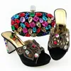 Dress Shoes Nigeria's Colorful Crystal Decoration Style High Heels Hollow Mesh Design With A Variety Of Shapes