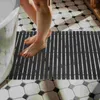 Bath Mats Non- Foldable Anti-skid Household Decorative Bathroom Foot Rug Mat Runner Shower Carpet