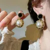 Dangle Earrings Kaitin Imitation Pearl Ball Fashion Geometry Circle Droper Percing Ear Ornaments Jewelry Accessoriesギフト