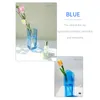 Dekorativa föremål Figurer Bok Vase Transparent akryldekoration Hem Creative Table Flower Pot Modern Hydroponic Bottle 230520