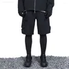 Pantaloncini da uomo Whyworks 23ss Multiple Pocket Cargo Vita regolabile Fibbia Duraflex Gorpcore Urbancore Techwear