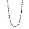 Necklaces JustNeo Solid 925 Sterling Silver Ball Chain Necklace 1636inch Basic Chains for Pendants