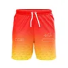 F1 Racing Shorts Formule 1 Short de Mode décontracté pour Hommes en Plein air Pantalon Court Respirant Confortable Maillot de Bain d'été Short de Sport