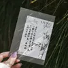 6 packs/LOT bloc-notes de message papier rétro série Orient poétique