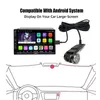 Caméra de tableau de bord de voiture Wifi USB 2 en 1 1080P Caméra de tableau de bord grand angle à 170 degrés DVR ADAS Dashcam Android DVR Enregistreur automatique Version nocturne hj
