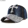 Casquettes de baseball Running Chute Xthree Nouveau Noir Strass Casquette De Baseball De Mode Hip Hop Cap Hommes Femmes Casquettes De Baseball Super Qualité Unisexe Chapeau Livraison Gratuite J230520