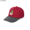 Ball Caps 2023 New Men Women Casual Cartoon Duck Embroidery Human Made Hat Brown Red Green Colorblock Human Made Baseball Caps Adjustable J230520