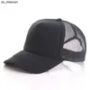 Caps de bola Chapéus de caminhoneiro personalizado Impressão para homens adultos Mulheres verão 5 painéis em branco Visor de malha de malha de beisebol Cap ajustável Snapback J230520