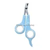 Dog Grooming Pet Nail Scissors Household Small Cats Trimmer Animal Cutter Drop Delivery Home Garden Supplies Dhplj