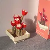 Blöcke Blume Sukkulenten Topf Bausteine Romantische Blumenstrauß Montage Spielzeug Für Mädchen Frauen Geburtstag Geschenk R230629