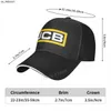 Шариковые кепки экскаватор JCB Cap Men Fashion Cool Jcb Hip Hop Unisex Caps J230520