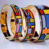 Bracelet BOCAI Cloisonne Bracelet en émail pour femmes 2021 nouveaux bijoux de mode Style Mondrian motif ornements à la main bracelet de personnalité