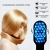 Pęknięcia włosów elektryczne grzebień elektrycznych w podczerwieni Laser Laser Style anty wypadanie włosów czerwone światło zabieg Massager pędzel 230520