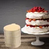 Dinnerware Sets 100 Sheets Round Cake Pans Dessert Board Mini Boards Donut Pie Holder Base