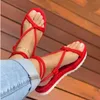 Salpistas sandálias femininas bohemian estilo verão sapatos de praia saltos sandalias mujer plataforma cunha sandália 230520