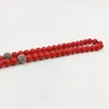 Pulseiras eid presente 99 natural vermelho coral tasbih 2021 tudo é nova moda feminina pulseiras arábia saudita moda jóias