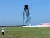 Octopus Kids Kite الشباب السود Kites 3 D عيون القماش الهيكل العظمي يوم لعبة كبيرة لعبة Sported Easy Floatee على Sky Park Kite Simplicity Cool Ba40 F23