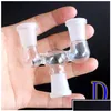 Smoking Pipes 4 Style Adapter Hookahs 14Mm 18Mm Male To Twin Female Drop Down Dropdown Double Glass Bong Delivery Home Dhnnw