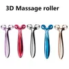 Face Massager 3D Roller Massager 360 Rotate Thin Face Full Body Shape Massager Lifting Wrinkle Remover Massage Relaxation Tool 230519